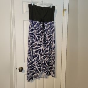 Strapless sun dress